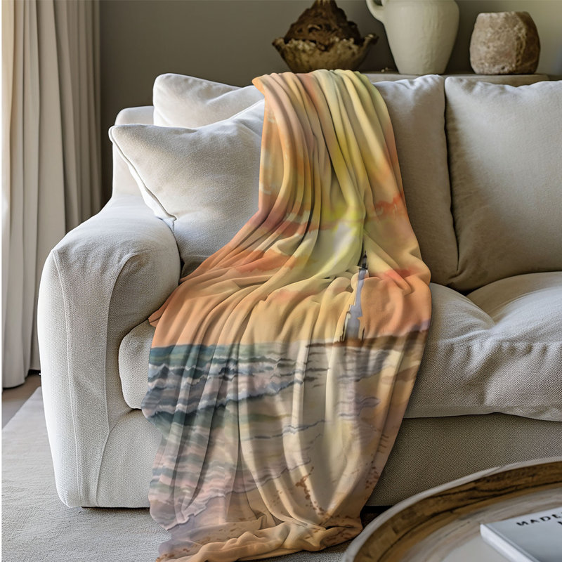 Couverture en sherpa de qualité supérieure 1 pièce, L 50 po x L 60 po