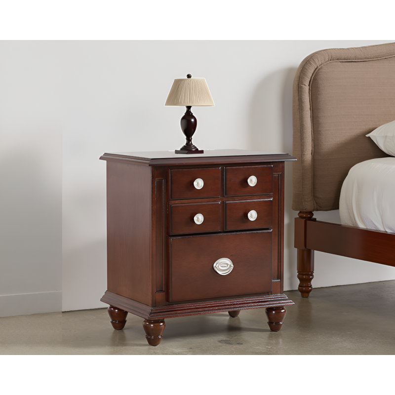 Ensemble de 2 tables de chevet Gridine Cappuccino
