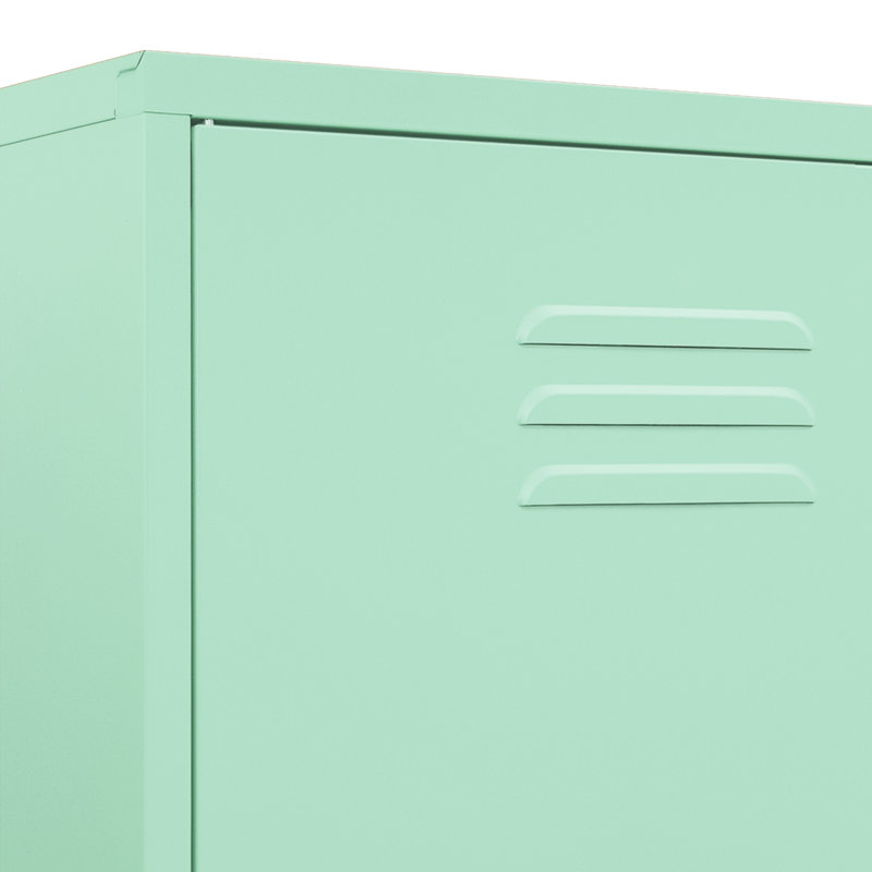 Organisateur de garde-robe pour garde-robe en acier, Menthe