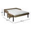 Grand lit à roulettes avec matelas Ambrosia-1756109181