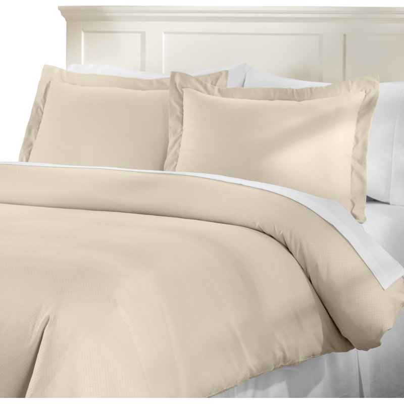Basics Polyester Standard Duvet Cover, Twin Duvet Cover + 1 Standard Sham, Taupe