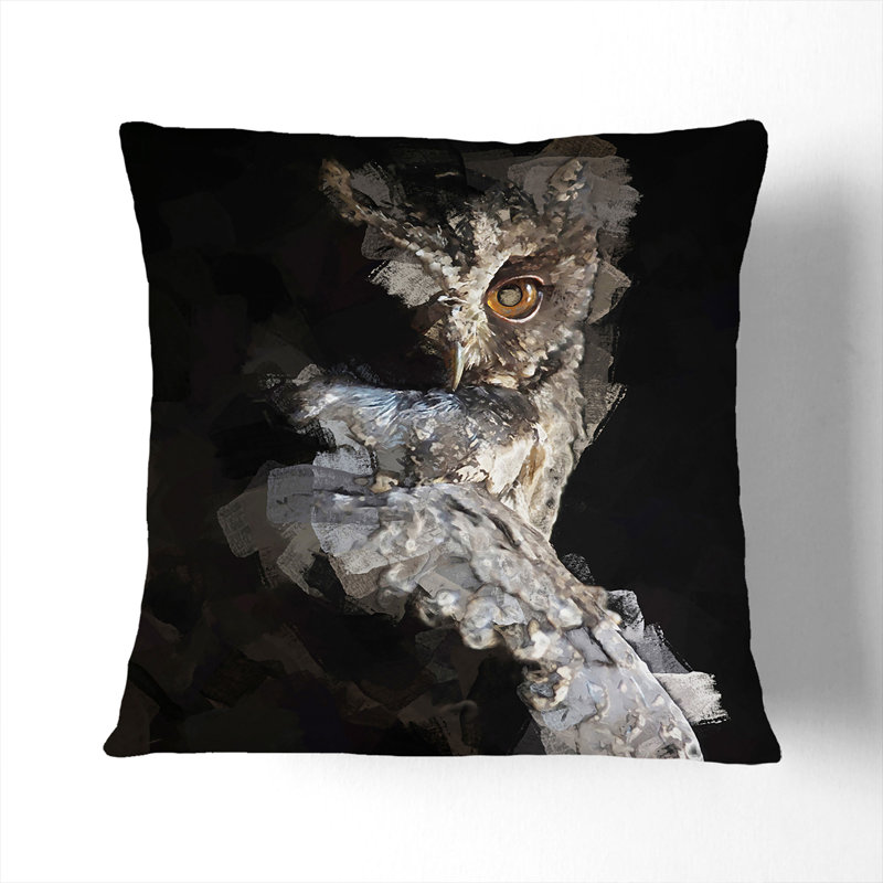 Square Throw Cushion, 55cm H x 55cm W x 20cm D, White