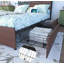 Structure de lit double, tête de lit avec station de charge, solide et stable, sans bruit, aucun sommier requis, assemblage facile-509383644