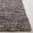 Jariell Natural Fiber Hand Loomed Wool/Jute Rug in Black/Natural-153512666