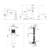 Widespread 2-handle Bathroom Faucet with Drain Assembly-60934536