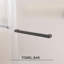 Porte de douche coulissante double sans cadre Catalyst 56"-61" L x 76" H, noir mat, verre dépoli de 3/8" (10 mm)-114374221-136387568