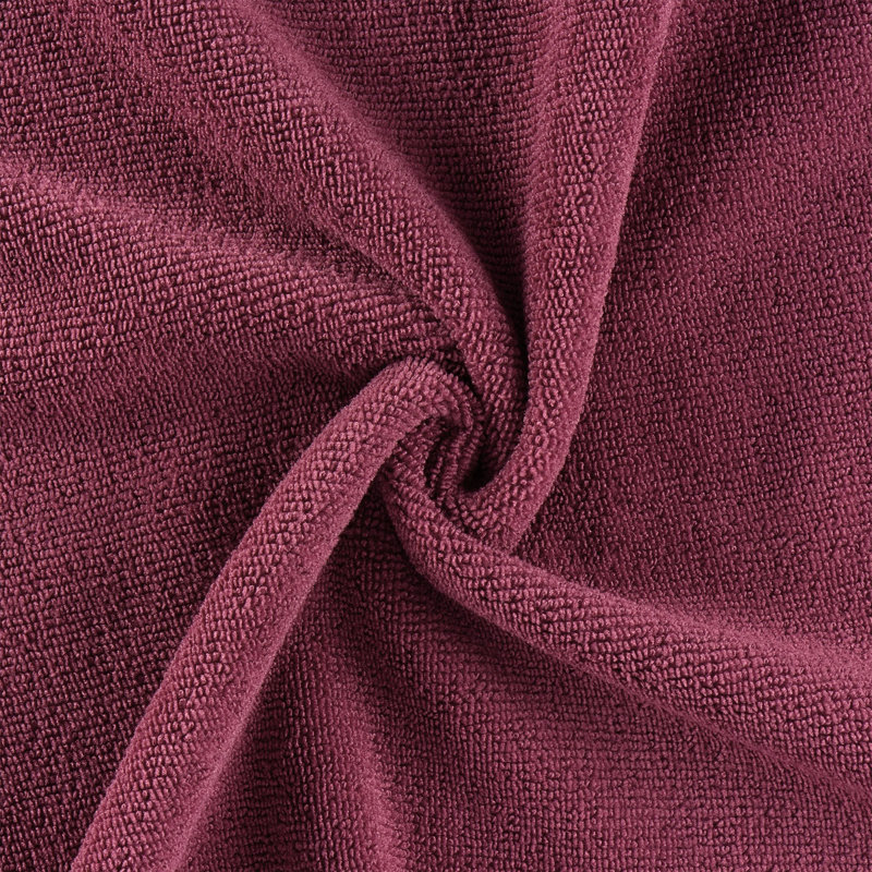 Arkwright Bck2U Terry Mircofiber Salon Towel 16x27 (24/Pack), Burgundy