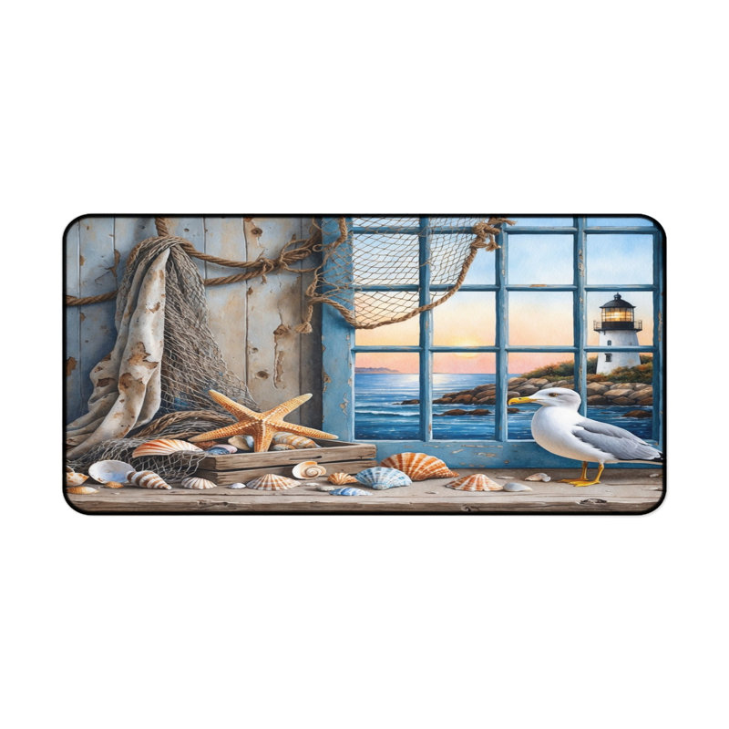 Polyester Desk Pad, 31.5x15.5