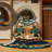 Washable Fish Southwestern Area Rug-1673701936