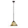Emeryn 1 - Light Black Square/Rectangle Pendant