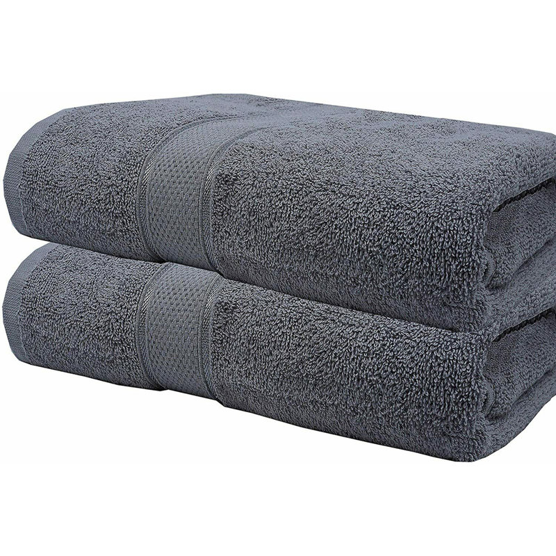 Daynna Jumbo Bath Sheet, Silver