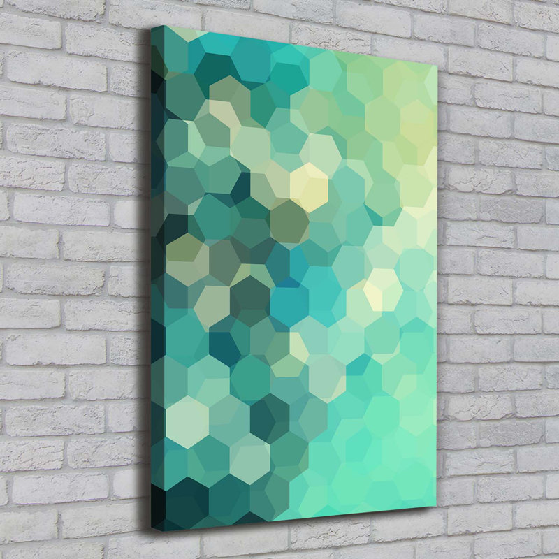 Abstraction Background - Wrapped Canvas Print