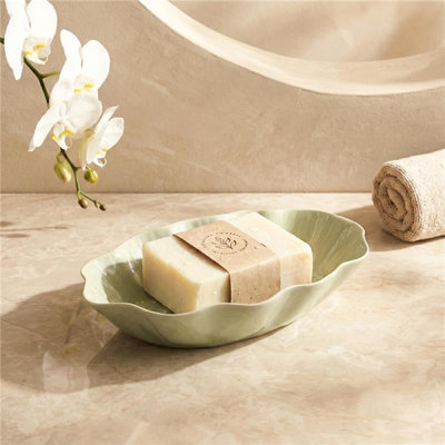 Porte-savon Nera, vert clair