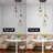 Anthime 4 - Light Matte Black LED Pendant