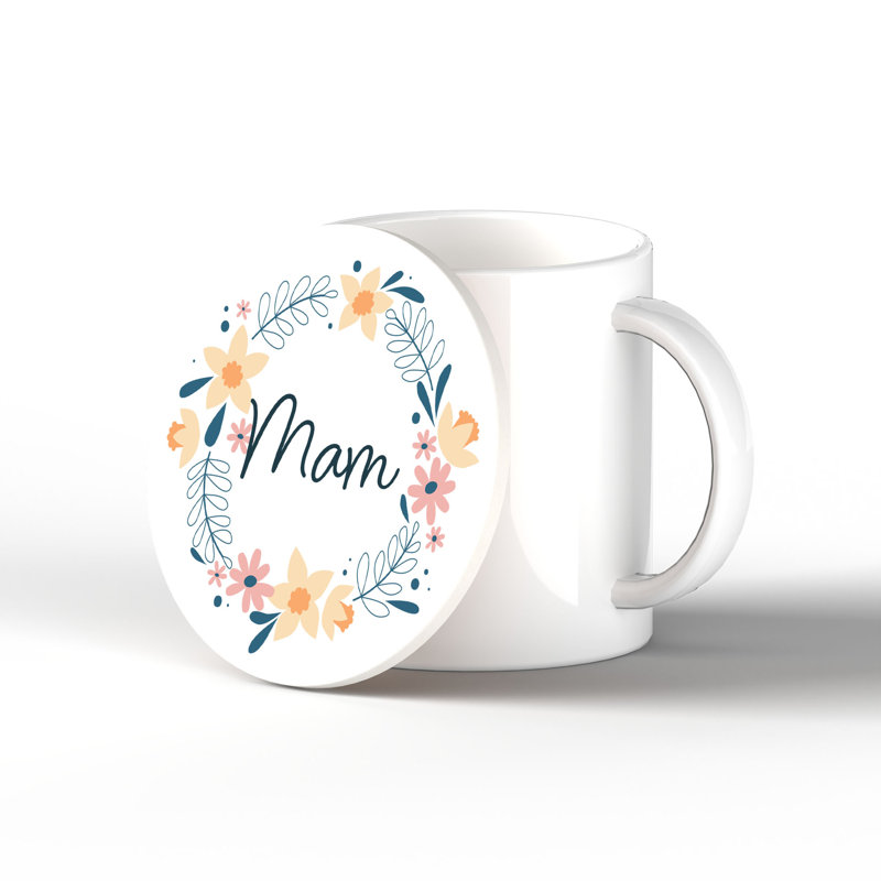 Ceramic Round 1 Piece Coaster
