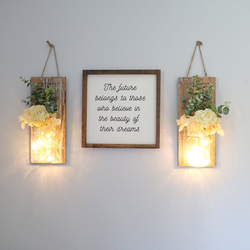 Wall Decor on Wood