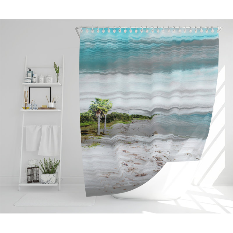 S&B BEACH Designer Shower Curtain