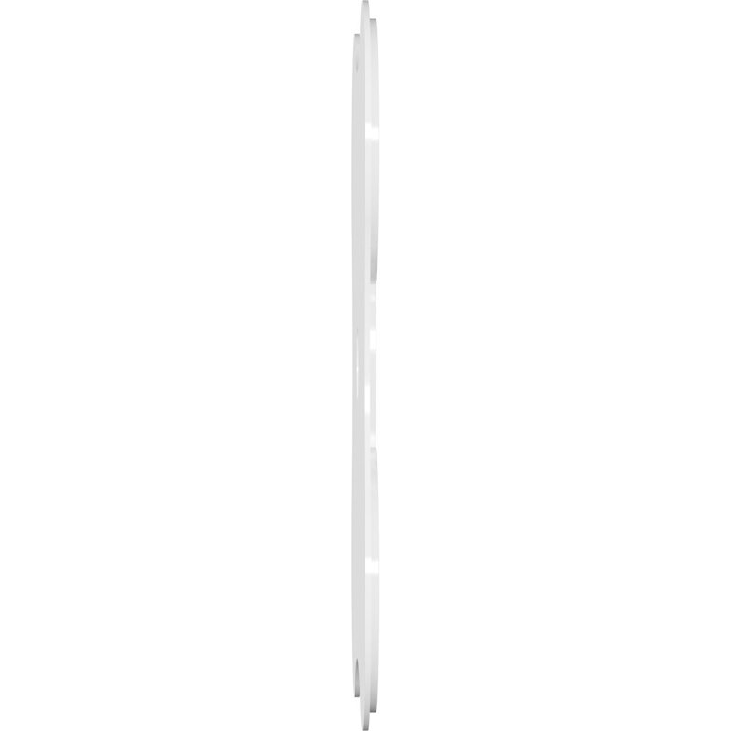 38"OD x 5"ID x 13 1/4"C x 1"P Luna Architectural Grade PVC Contemporary Ceiling Medallion, 1" H x 38" W x 38" D