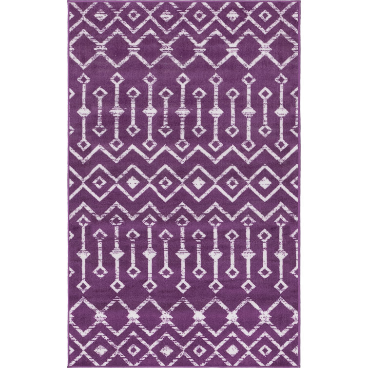 World Menagerie Geometric Indoor Rug