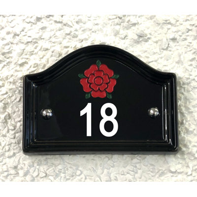 Walsham 16.5cm H Ceramic House Number