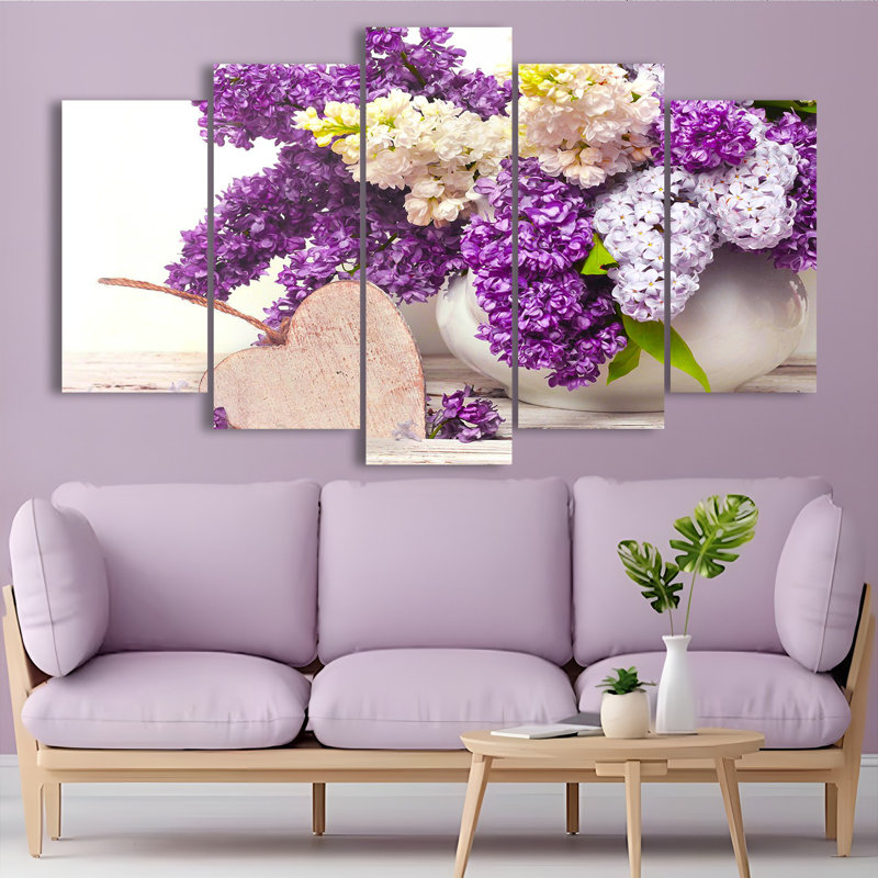 Superbe ensemble d'art mural décoratif en bois aggloméré 5 pièces, 39,4 x 23,6 pouces | 100% panneau de fibres à densité moyenne avec une épaisseur de 0,1 pouce, impression numérique UV | Parfait pour le salon, la chambre à coucher et le bureau, avec un design élégant et accrocheur