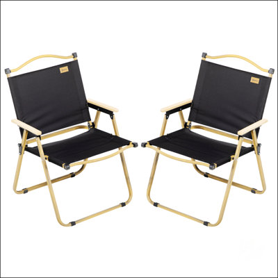 Ensemble de 2 chaises de camping pliantes