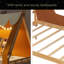 Lit maison avec tente et lumière-890119349-890119351