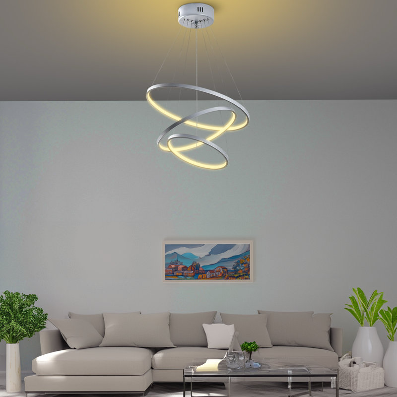 Lustre fantaisie en métal Novelty
