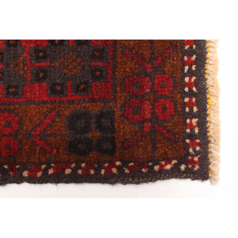 Rizbaft Red Rug 3'5" x 5'11"