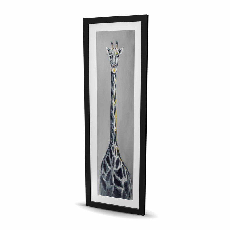Girafe bleu acier - gris