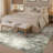 Asher Modern Abstract Machine Washable Area Rug With Non-Slip Backing-697342481