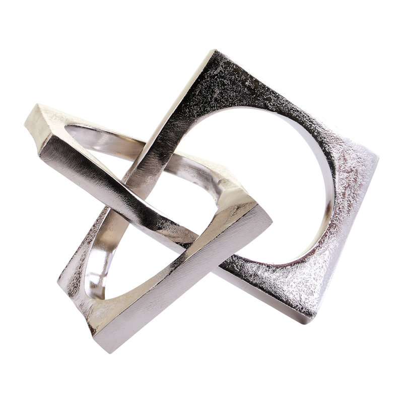 Alexandrie Abstract Figurines & Sculptures, Silver