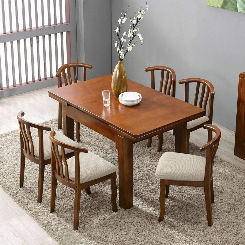4 housses de chaise pour salle à manger, beige durable