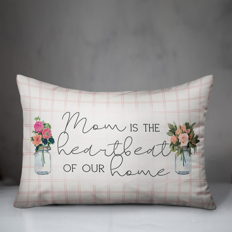 Housse de coussin rectangulaire en polyester 
