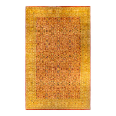 Classic One-of-a-Kind 18' 7" X 11' 10" Hand Knotted Area Rug