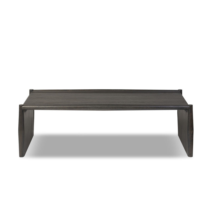 Glenview Solid Wood Coffee Table, Black