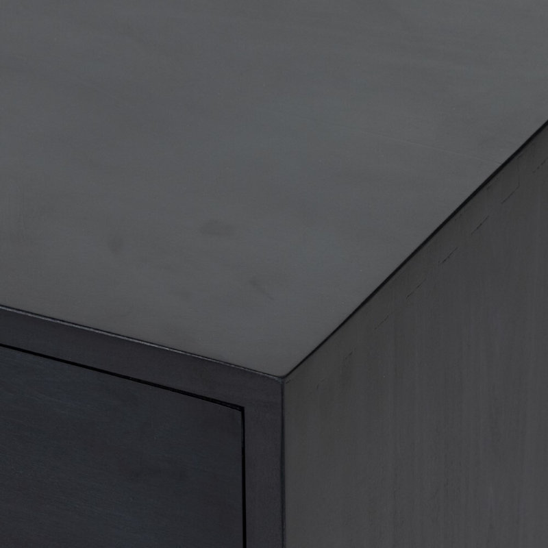 Trey 3 - Drawer Dresser, Black Wash Poplar