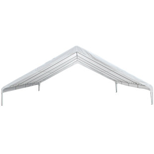 Housse de rechange pour cordon coulissant 10 pi x 20 pi, pour cadre en A de 10 pi 8 po x 20 pi, blanc