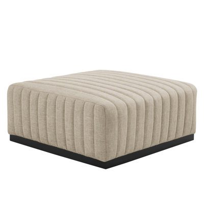 Modway Conjure Channel Tufted Upholstered Ottoman