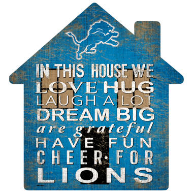 Nfl Buffalo Bills Fan Creations In This House Sign : Target