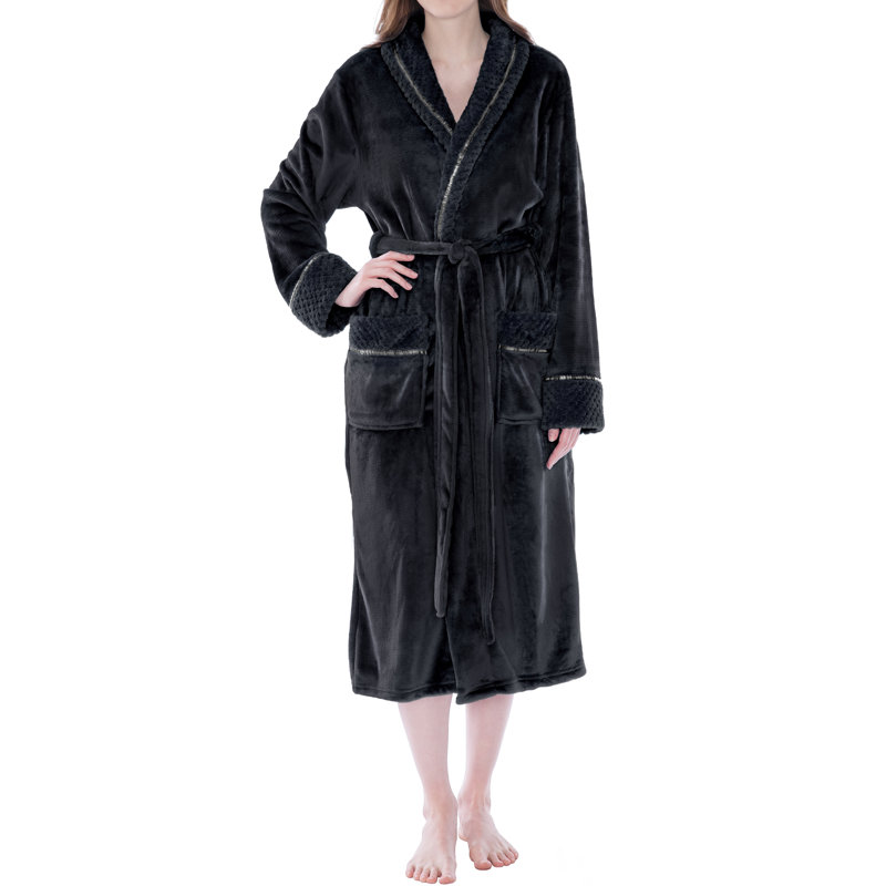 Peignoir Behanan 260-280 GSM, 2TG, Noir