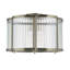 Clear Glass Flush Mount
