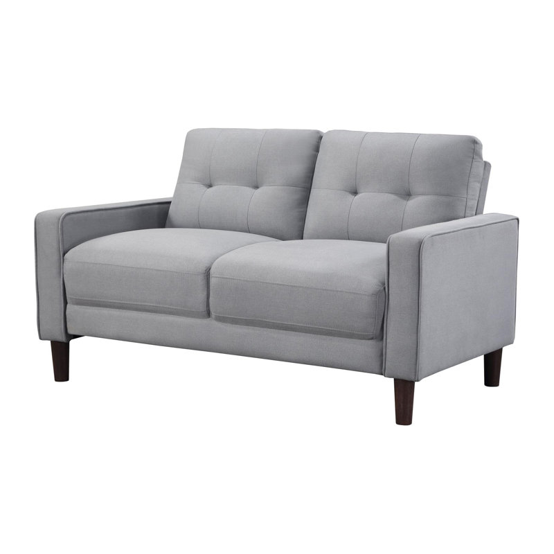 Causeuse Lamorteau, Tissu gris