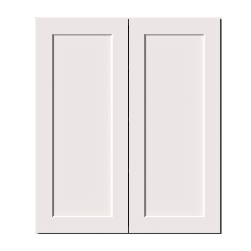 CASAINC Ready-to-Assemble White Shaker Kitchen Wall Cabinet W36" X H42" X D12"（Handles Not Included）