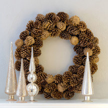 Rhinestone Embellished Glass Finial