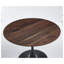42.1" Mid-century Tulip Dining Table, Round Walnut MDF Top Pedestal Table for 4-6 People, Modern Leisure Coffee Table/End Table-576654877-576654851