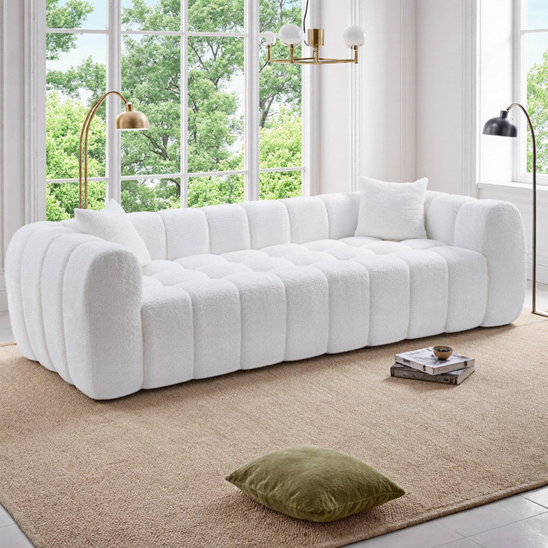Canapé surdimensionné à 4 places Marshmallow Cloud, White
