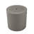 Aegean 24" Round Steel Propane Fire Pit Table with Hidden Tank Storage by Real Flame-95635477