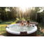 MSpa 4 - Jet ABS, Plastic Hexagon Plug And Play Hot Tub in Brown