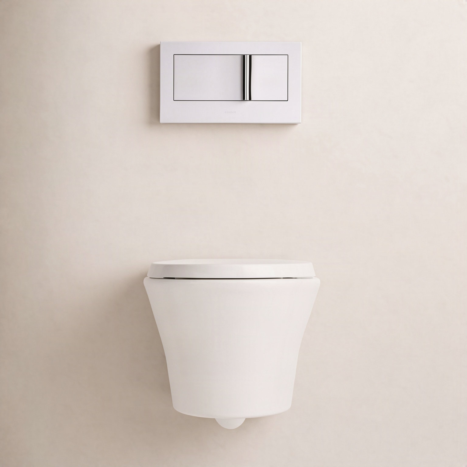Veil Wall-Hung Dual-Flush Toilet, White